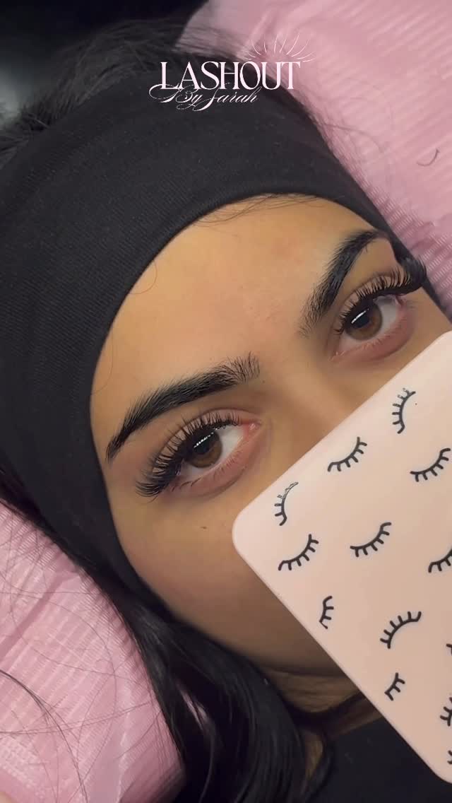 Lash result by Sarah Khan — Lashout studio Milton