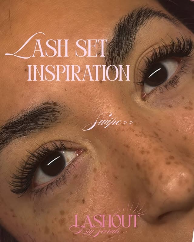 Hybrid Full Set lash extensions — Lashout
