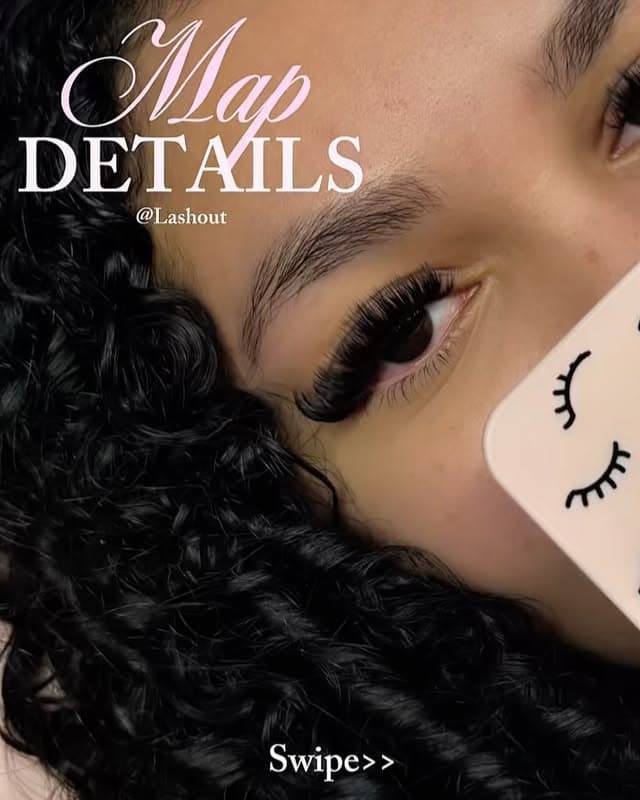 Volume Full Set lash extensions — Lashout